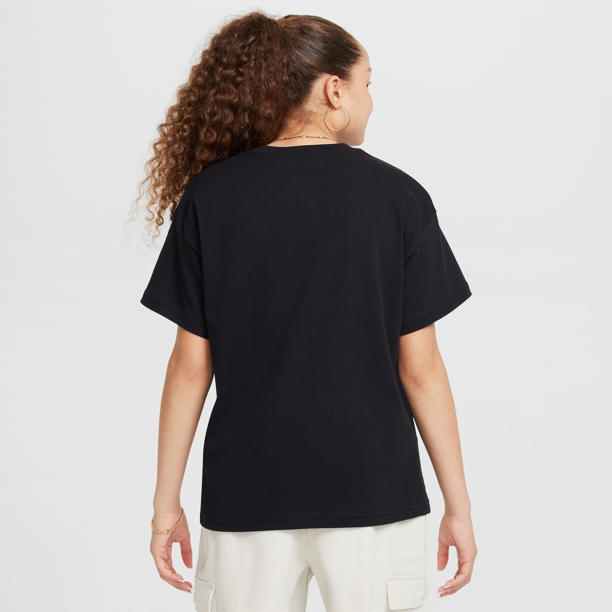 Nike Sportswear Essentials Çocuk Siyah T-Shirt