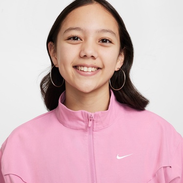  Nike Sportswear Oversized Çocuk Pembe Ceket