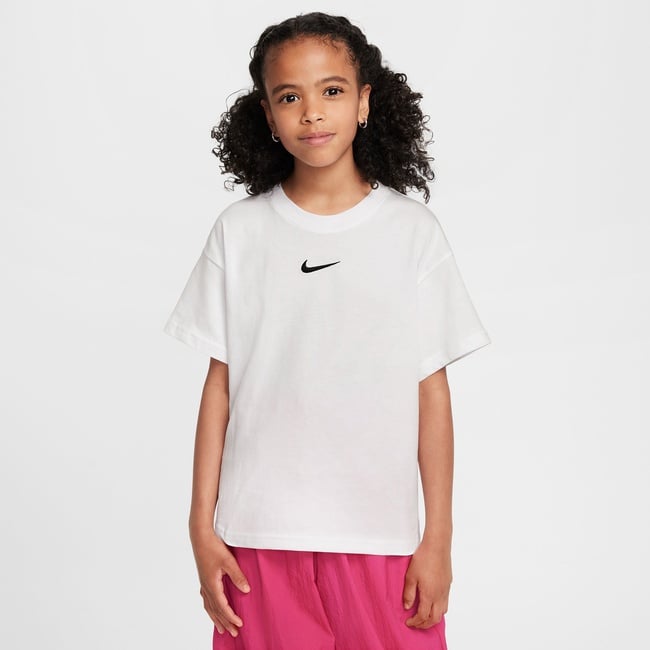  Nike Sportswear Essentials Çocuk Beyaz T-Shirt