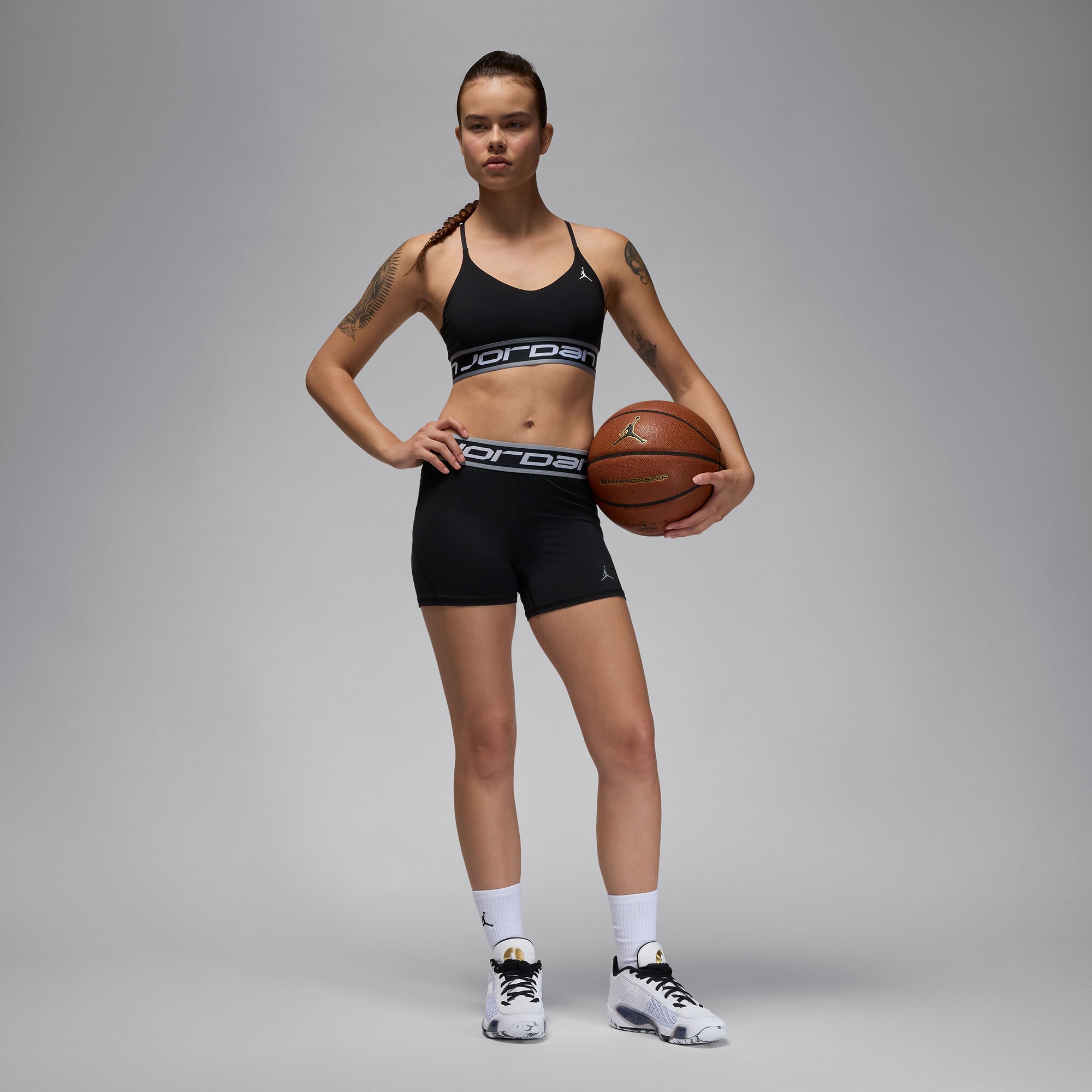 Jordan Sport Indy Kadın Siyah Bra