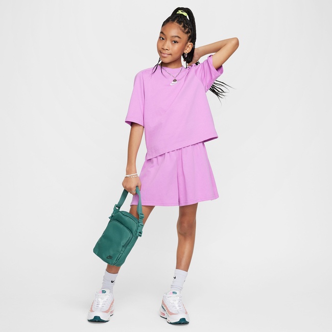  Nike Sportswear Çocuk Mor Şort