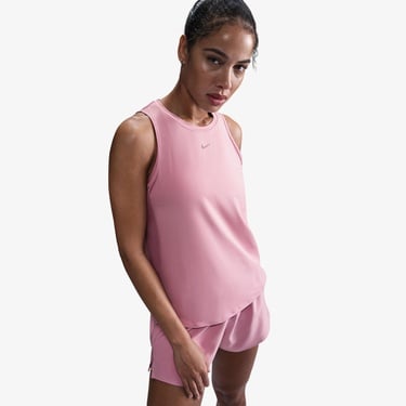  Nike One Classic Dri-Fit Kadın Pembe Kolsuz T-Shirt