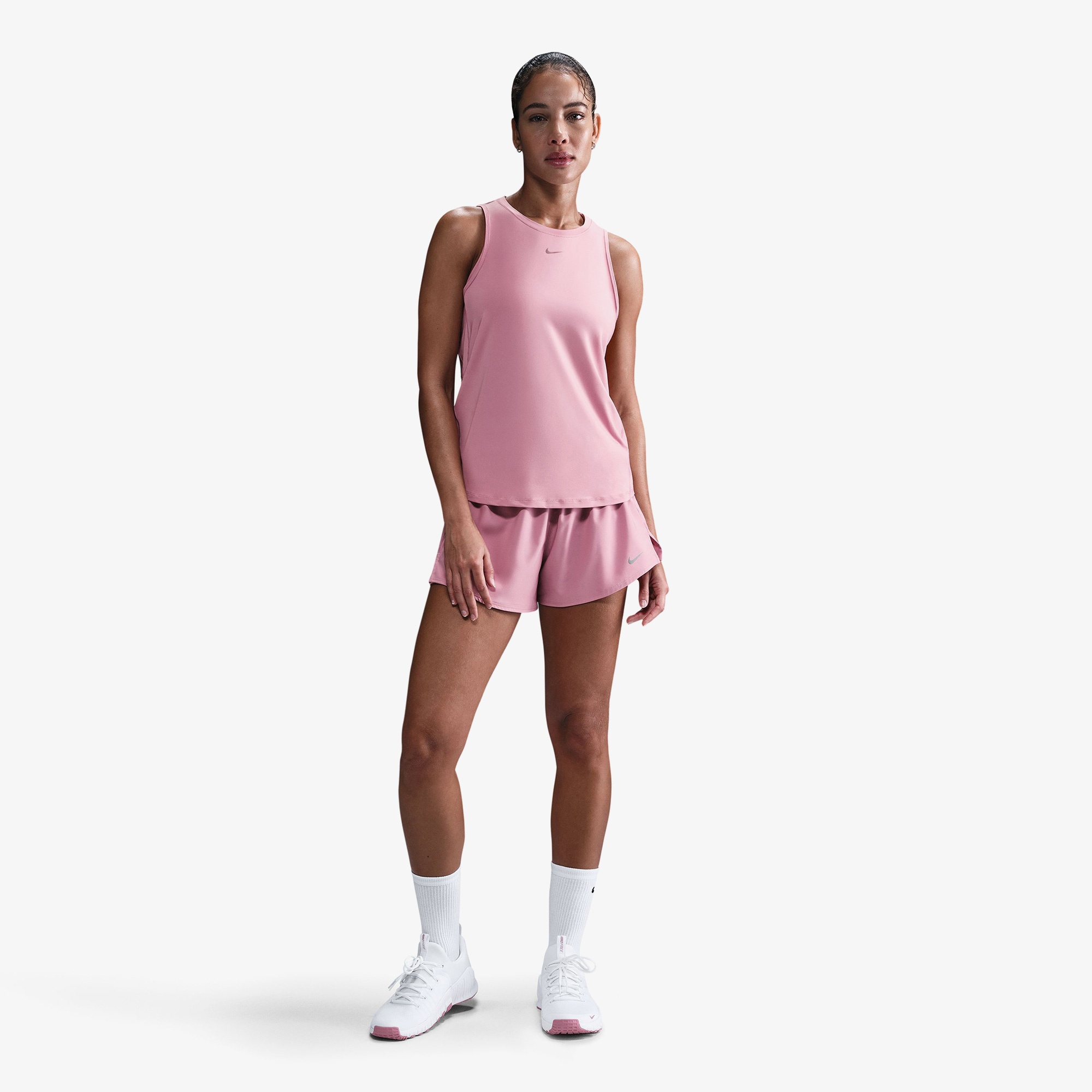 Nike One Classic Dri-Fit Kadın Pembe Kolsuz T-Shirt