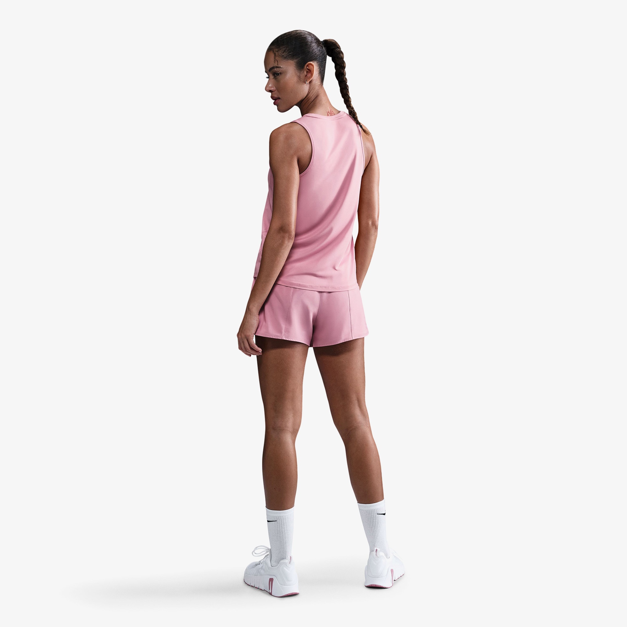 Nike One Classic Dri-Fit Kadın Pembe Kolsuz T-Shirt