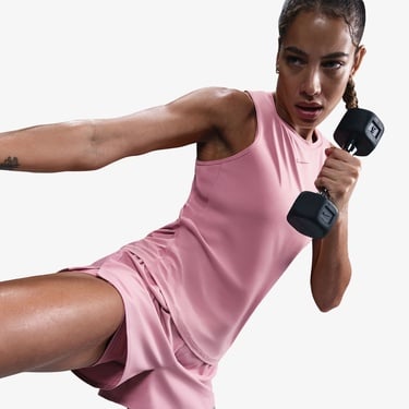  Nike One Classic Dri-Fit Kadın Pembe Kolsuz T-Shirt