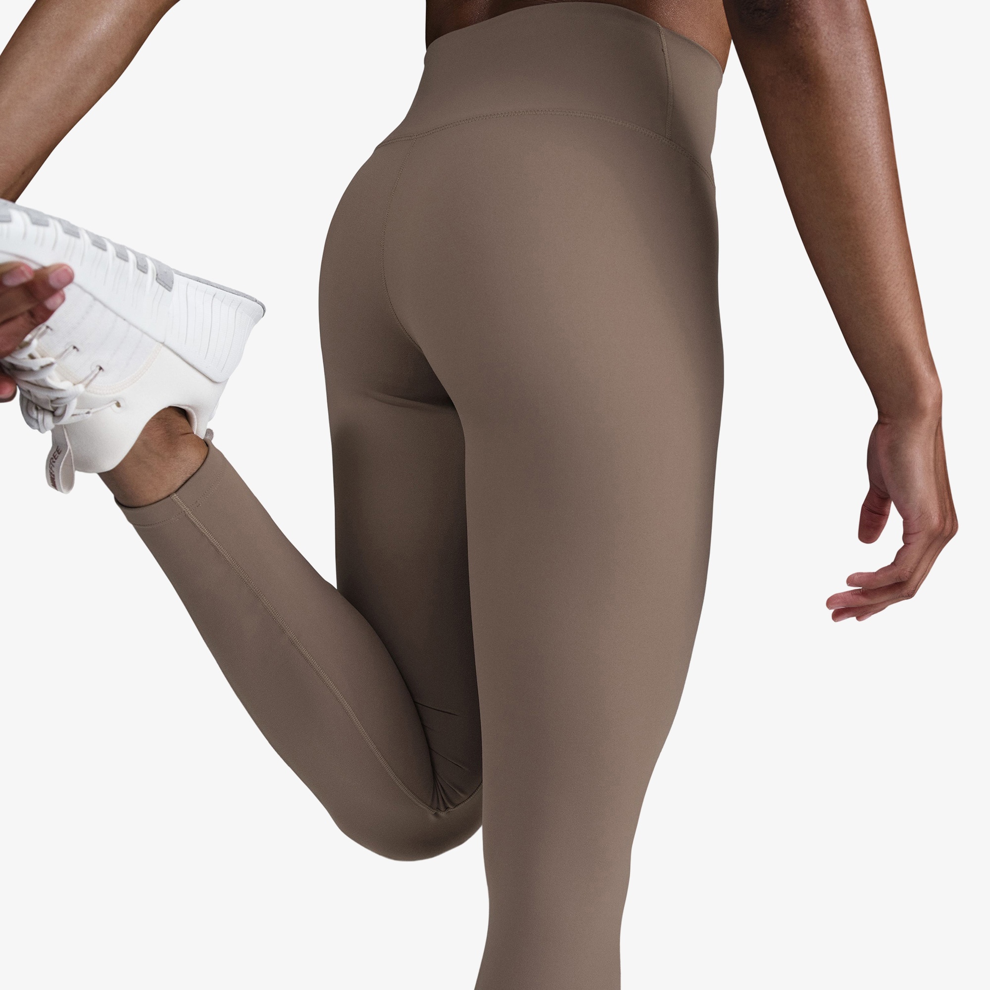 Nike Dri-Fit One Kadın Kahverengi Tayt