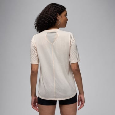  Jordan Sport Diamond Kadın Krem T-Shirt