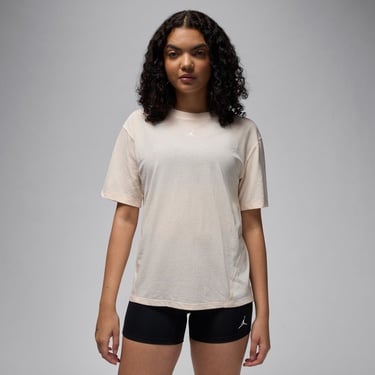  Jordan Sport Diamond Kadın Krem T-Shirt