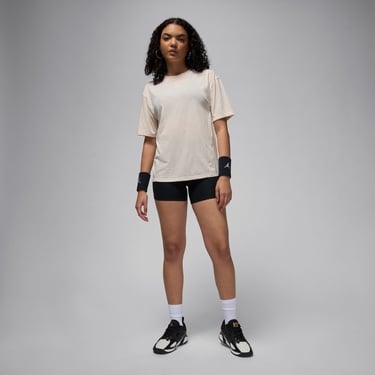  Jordan Sport Diamond Kadın Krem T-Shirt