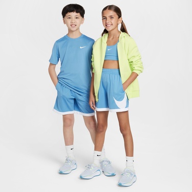  Nike Dri-Fit Multi+ Swoosh Çocuk Mavi Şort