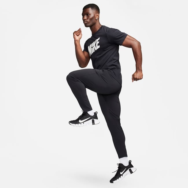  Nike Dri-Fit Flex Rep Erkek Siyah Eşofman Altı
