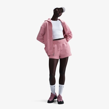  Nike Sportswear Phoenix Fleece Kadın Pembe Şort