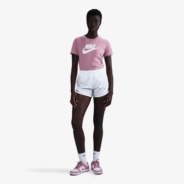  Nike Sportswear Club Essentials Kadın Pembe T-Shirt