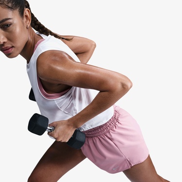  Nike One Dri-Fit Kadın Pembe Şort