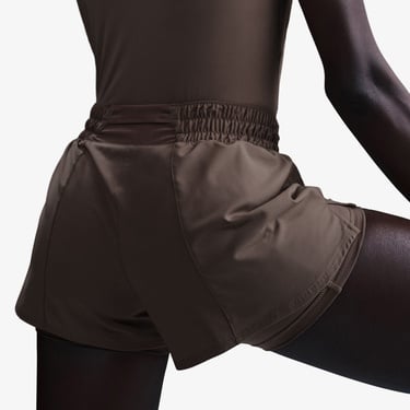  Nike One Dri-Fit Kadın Kahverengi Şort