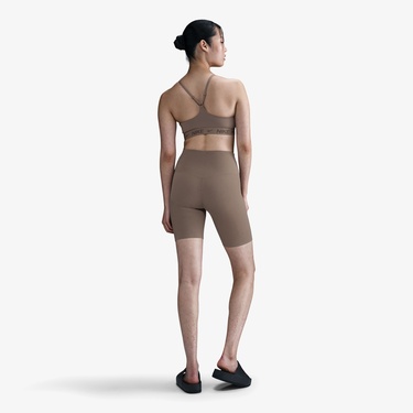  Nike Dri-Fit Indy Hafif Destekli Kadın Kahverengi Bra