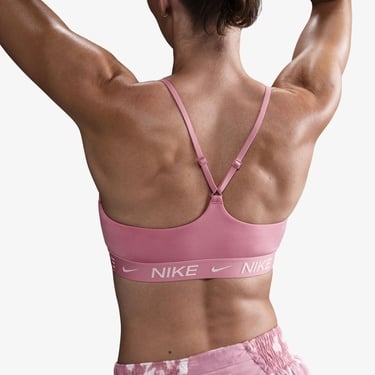  Nike Dri-Fit Indy Hafif Destekli Kadın Pembe Bra
