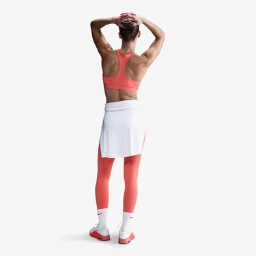  Nike Swoosh Medium Support Kadın Turuncu Bra