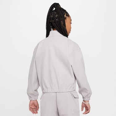  Nike Sportswear Oversized Çocuk Gri Ceket