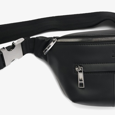  Boss Erkek Siyah Bel Çantası