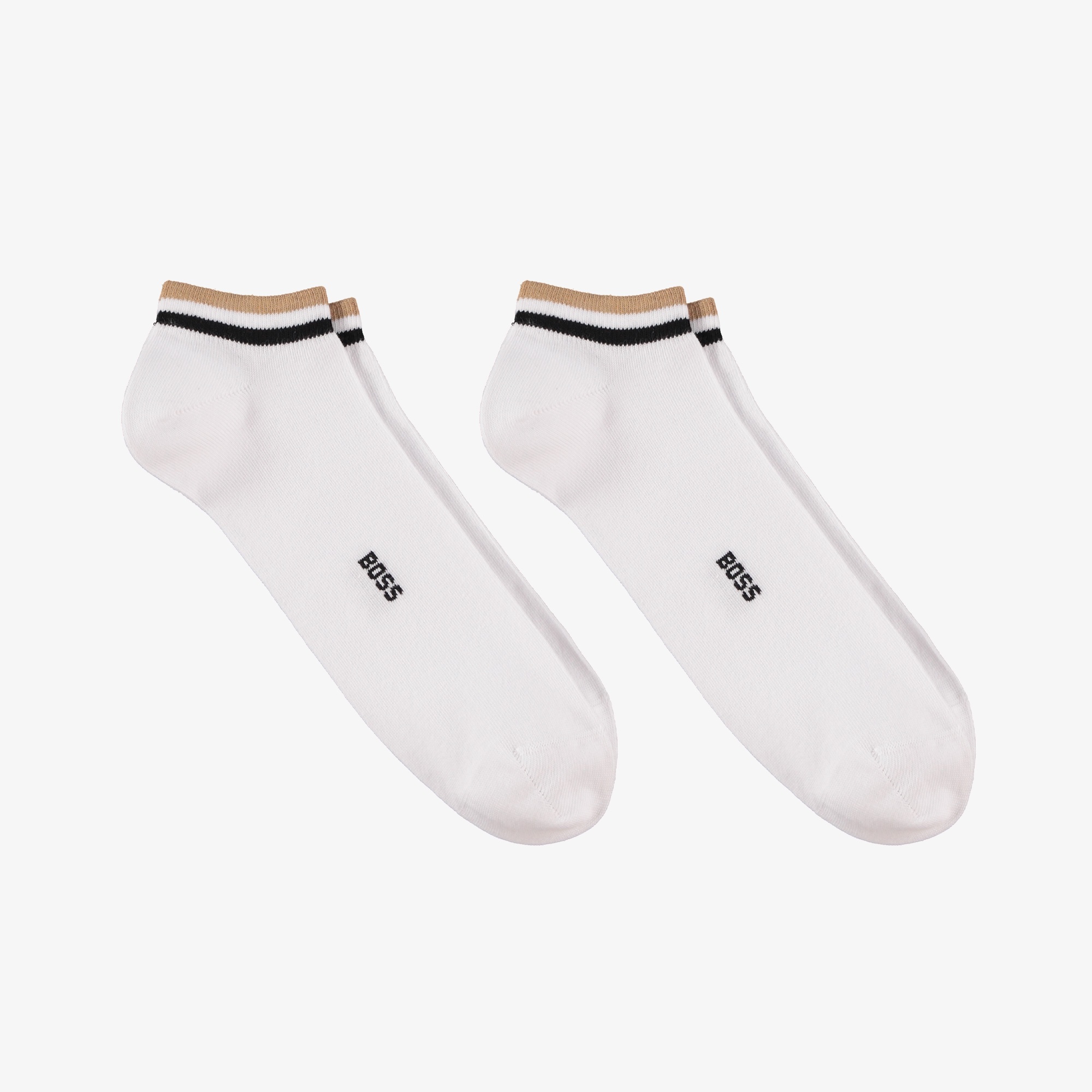 Boss Erkek Beyaz 2'li Çorap