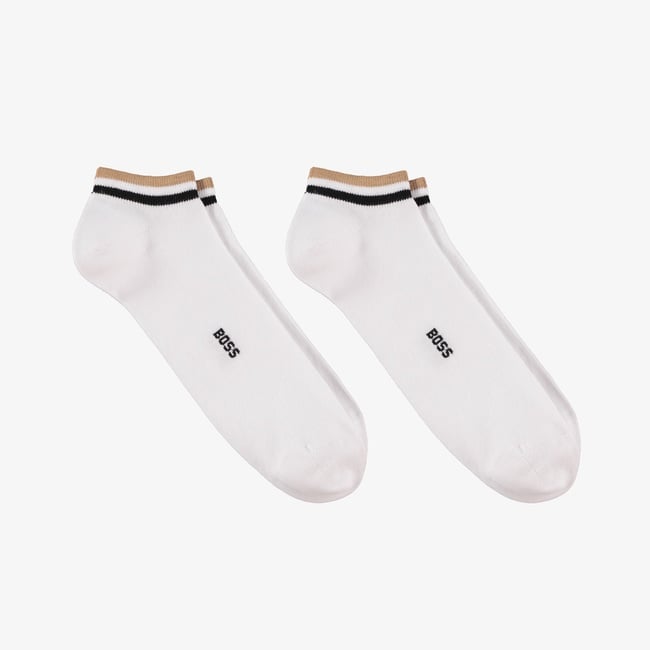 Boss Erkek Beyaz 2'li Çorap