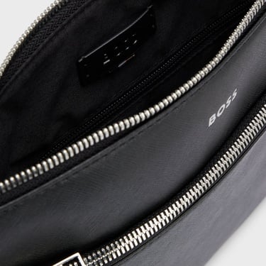  Boss Zair Large Erkek Siyah Omuz Çantası