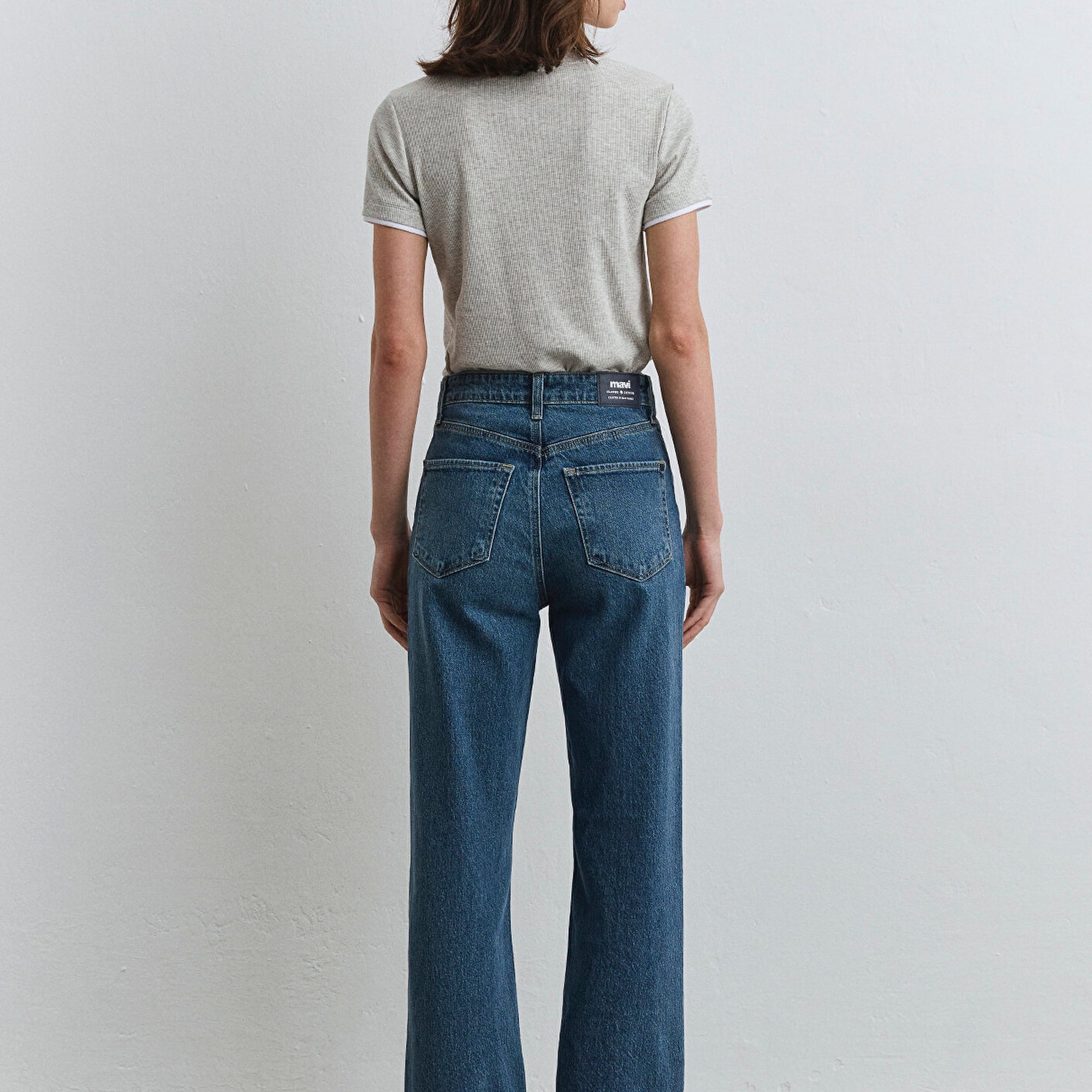 Mavi Sky Classic Denim Puslu Koyu Mavi Jean Pantolon 1010627-87925