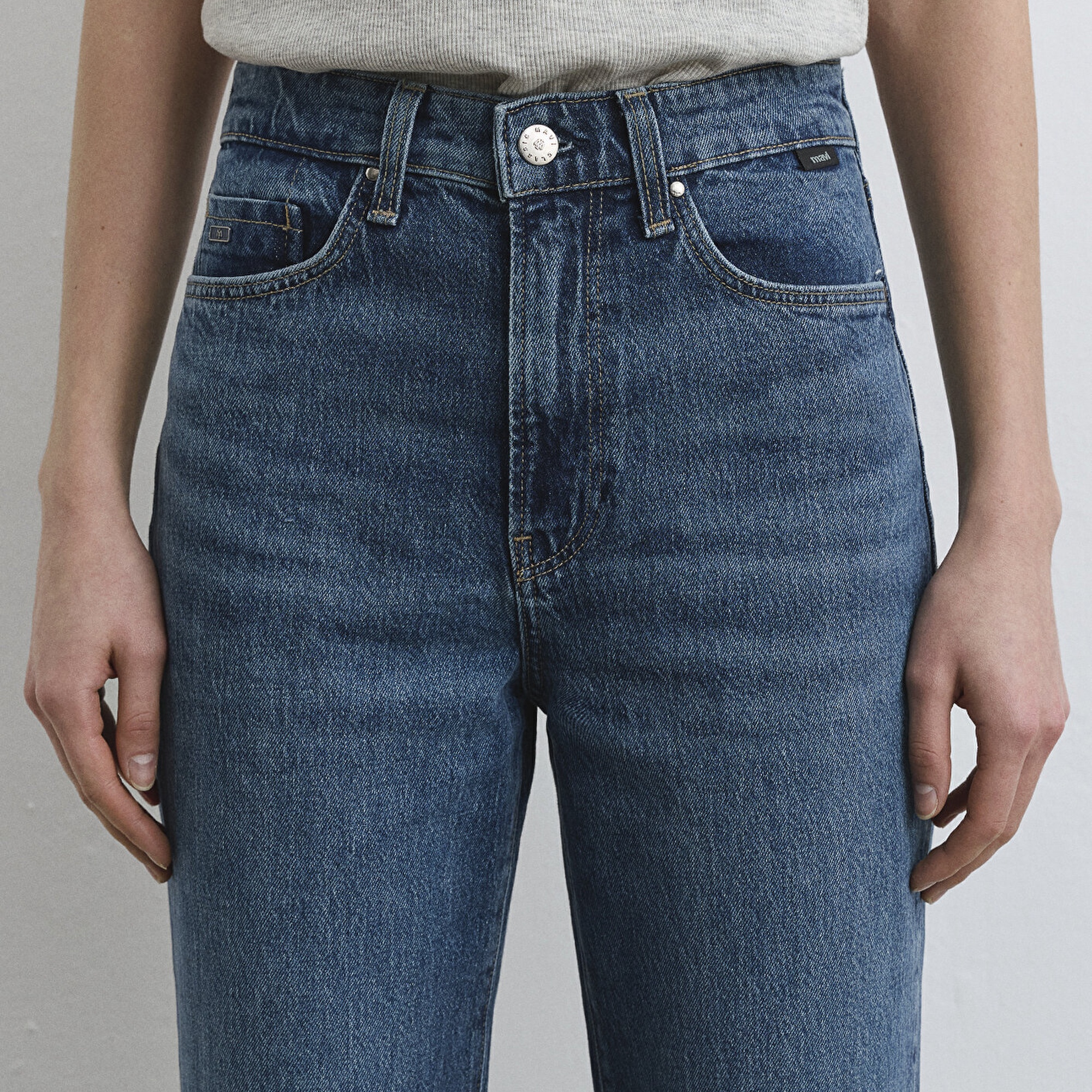 Mavi Sky Classic Denim Puslu Koyu Mavi Jean Pantolon 1010627-87925