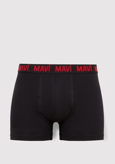  Mavi 3lü Baskılı Boxer 0911873-900