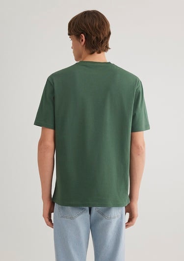  Mavi Mavi Jeans Nakışlı Yeşil Tişört Loose Fit / Bol Rahat Kesim 0612523-81570