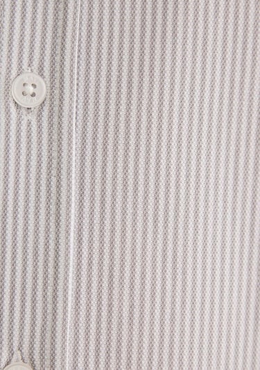  Mavi Çizgili Gri Gömlek Slim Fit / Dar Kesim 0211402-82577