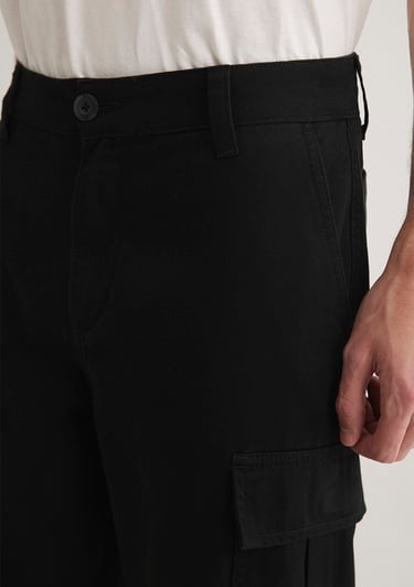  Mavi Siyah Kargo Pantolon 0010432-71379