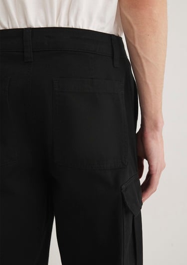  Mavi Siyah Kargo Pantolon 0010432-71379