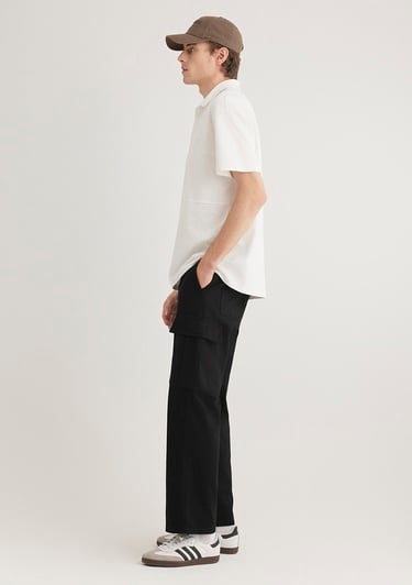  Mavi Siyah Kargo Pantolon 0010432-71379