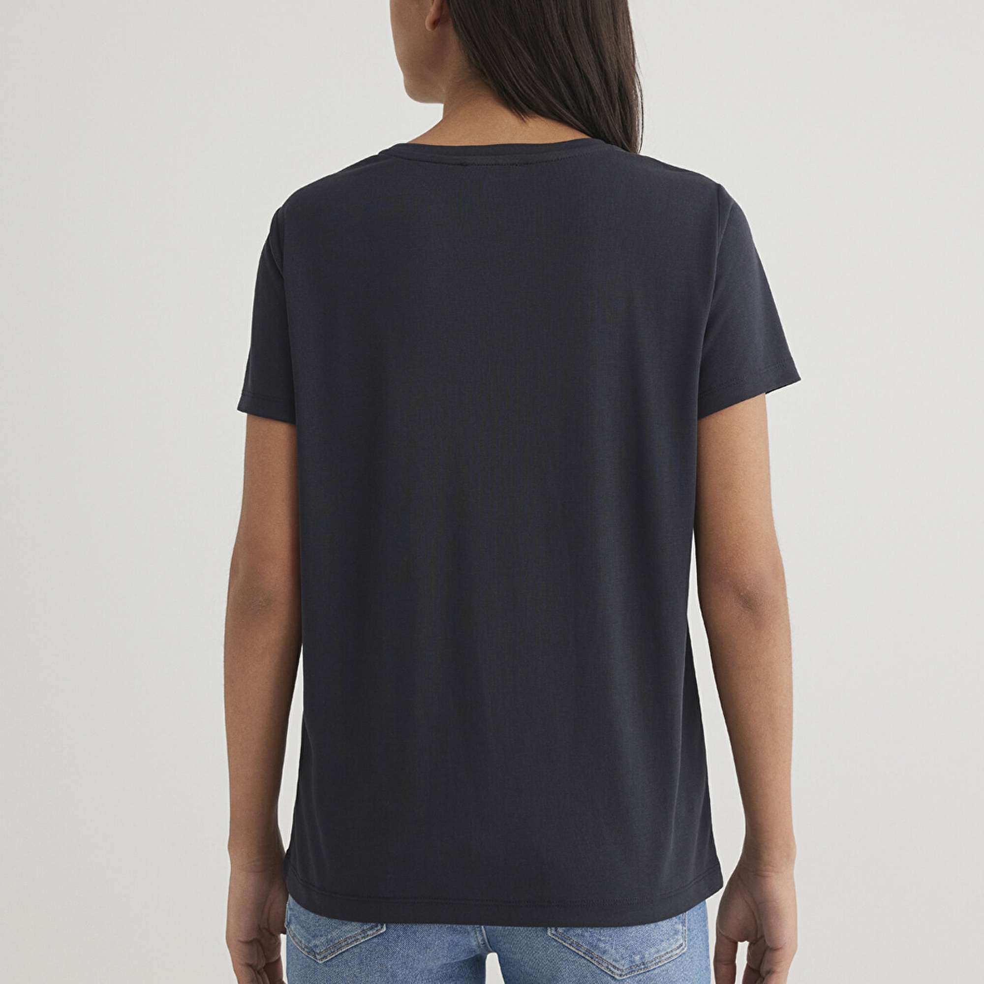 Mavi Siyah Tişört Regular Fit / Normal Kesim 1612693-900