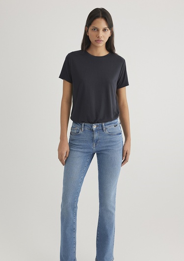  Mavi Siyah Tişört Regular Fit / Normal Kesim 1612693-900