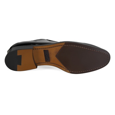  Atheni Siyah Erkek Klasik Ayakkabı