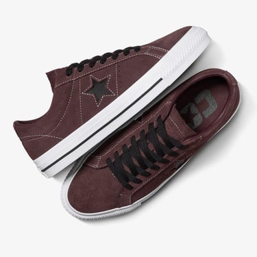  Converse One Star Pro Unisex Kahverengi Süet Sneaker