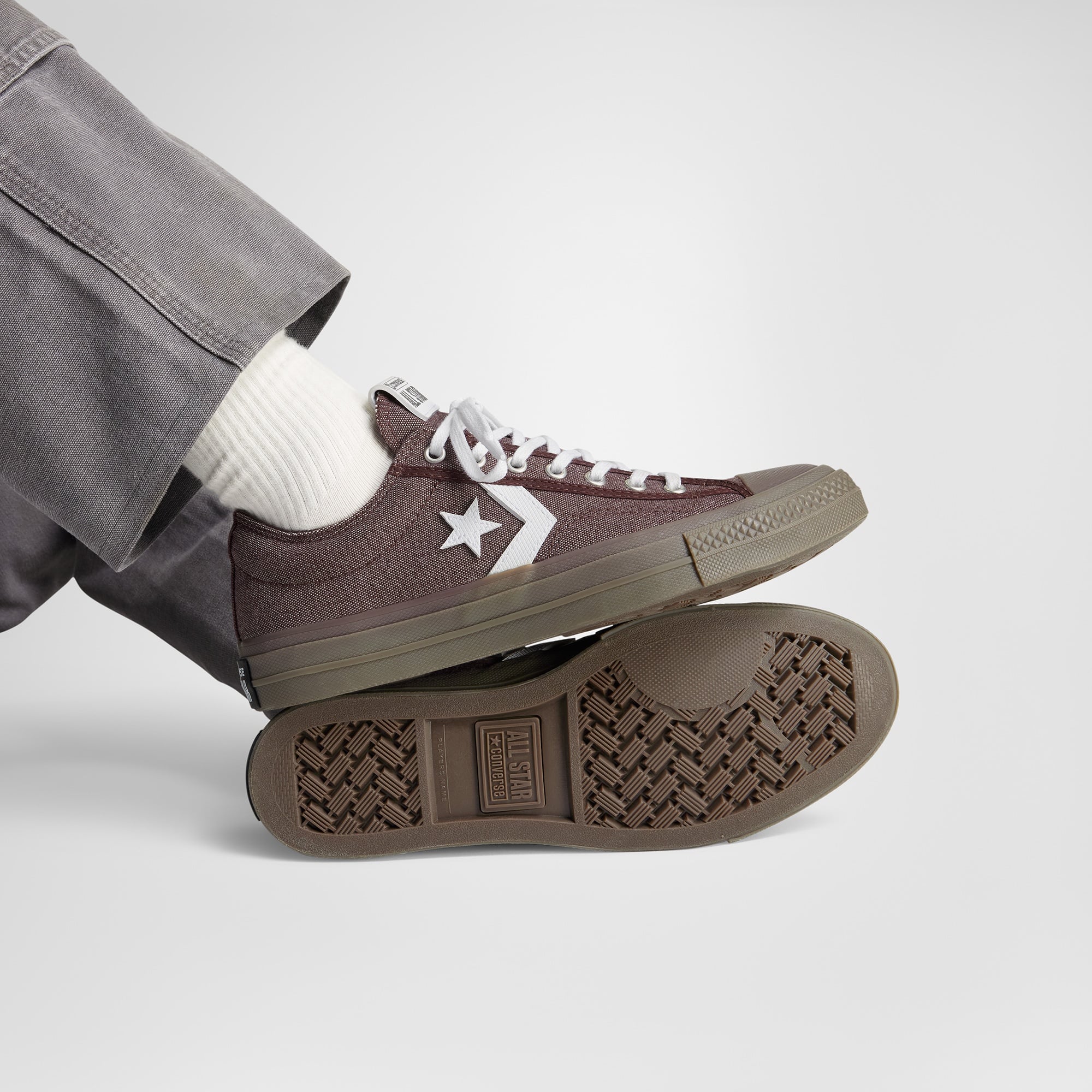 Converse Star Player 76 Unisex Kahverengi Sneaker