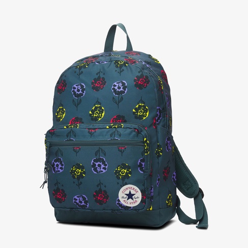  Converse Floral Go 2 Unisex Yeşil Sırt Çantası
