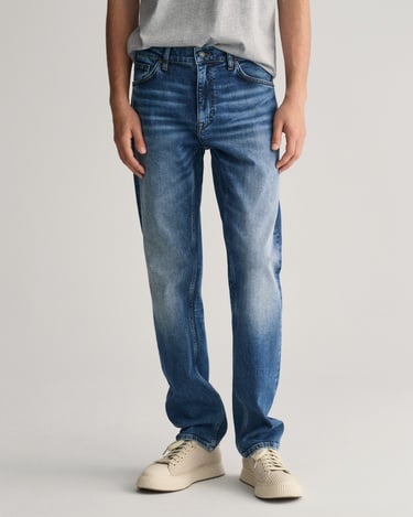  GANT Erkek Mavi Regular Fit Jean
