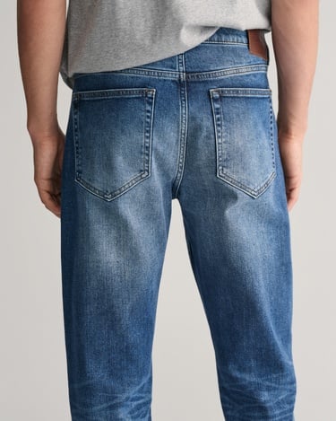  GANT Erkek Mavi Regular Fit Jean