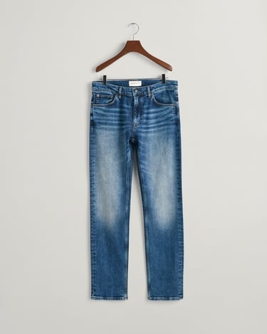  GANT Erkek Mavi Regular Fit Jean