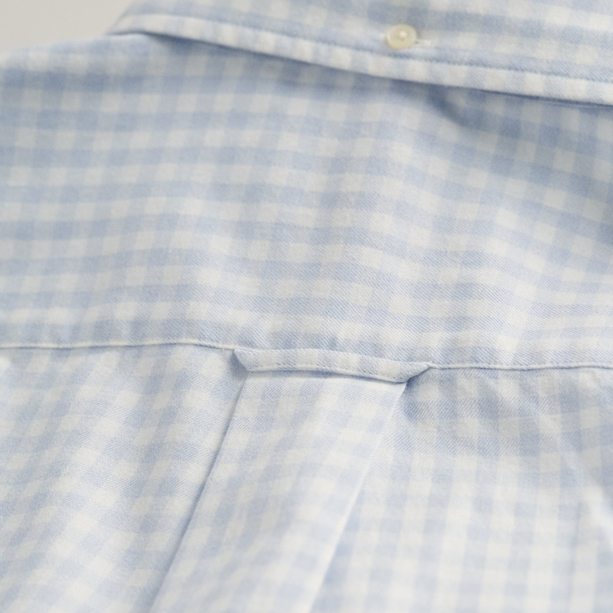 GANT Erkek Mavi Regular Fit Çizgili Düğmeli Yaka Gömlek