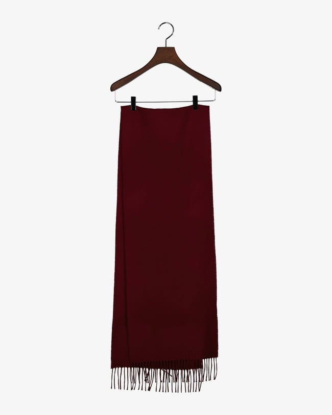  GANT Unisex Bordo Atkı