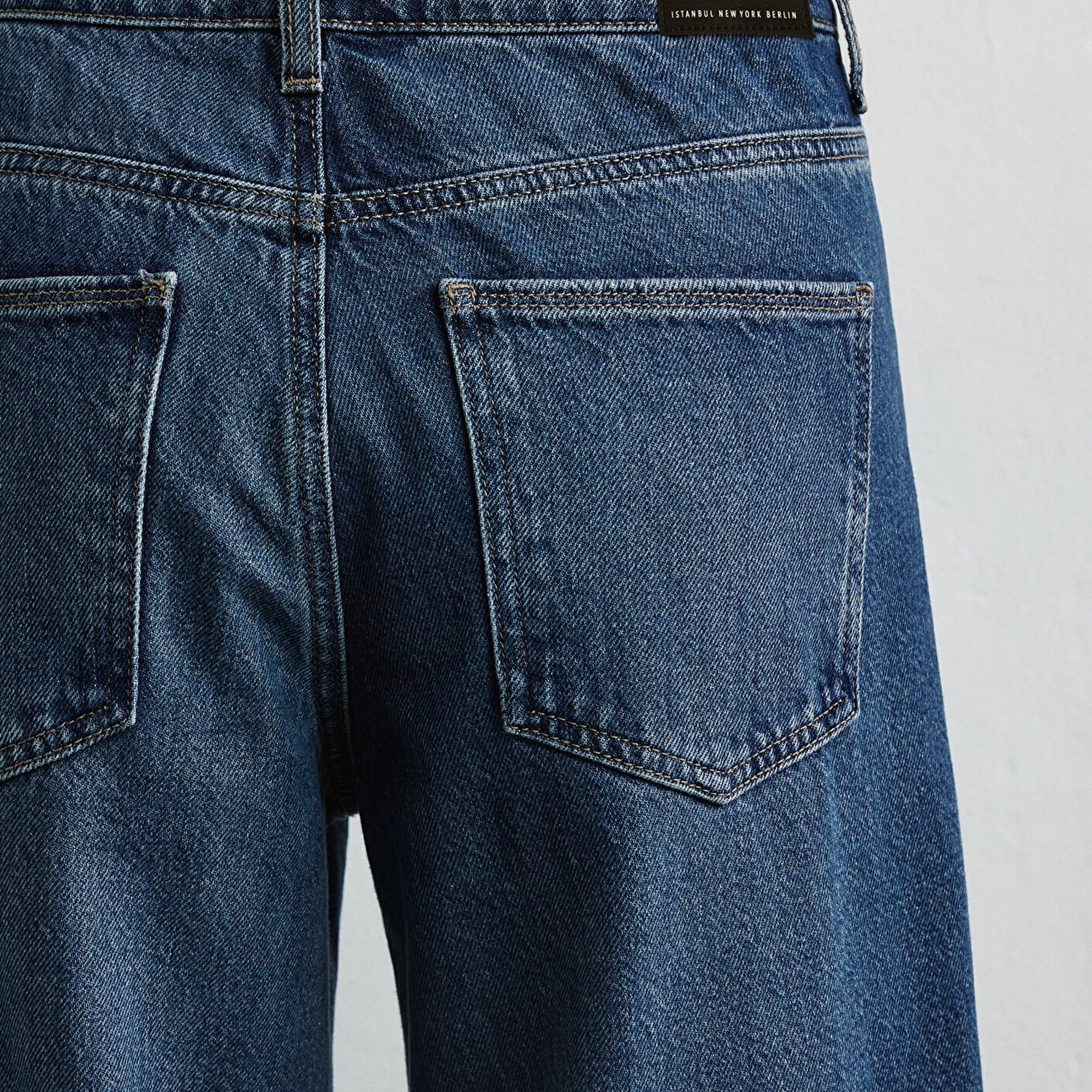 Mavi Siena Iconic Puslu Koyu Mavi  Jean Pantolon 1010763-87748