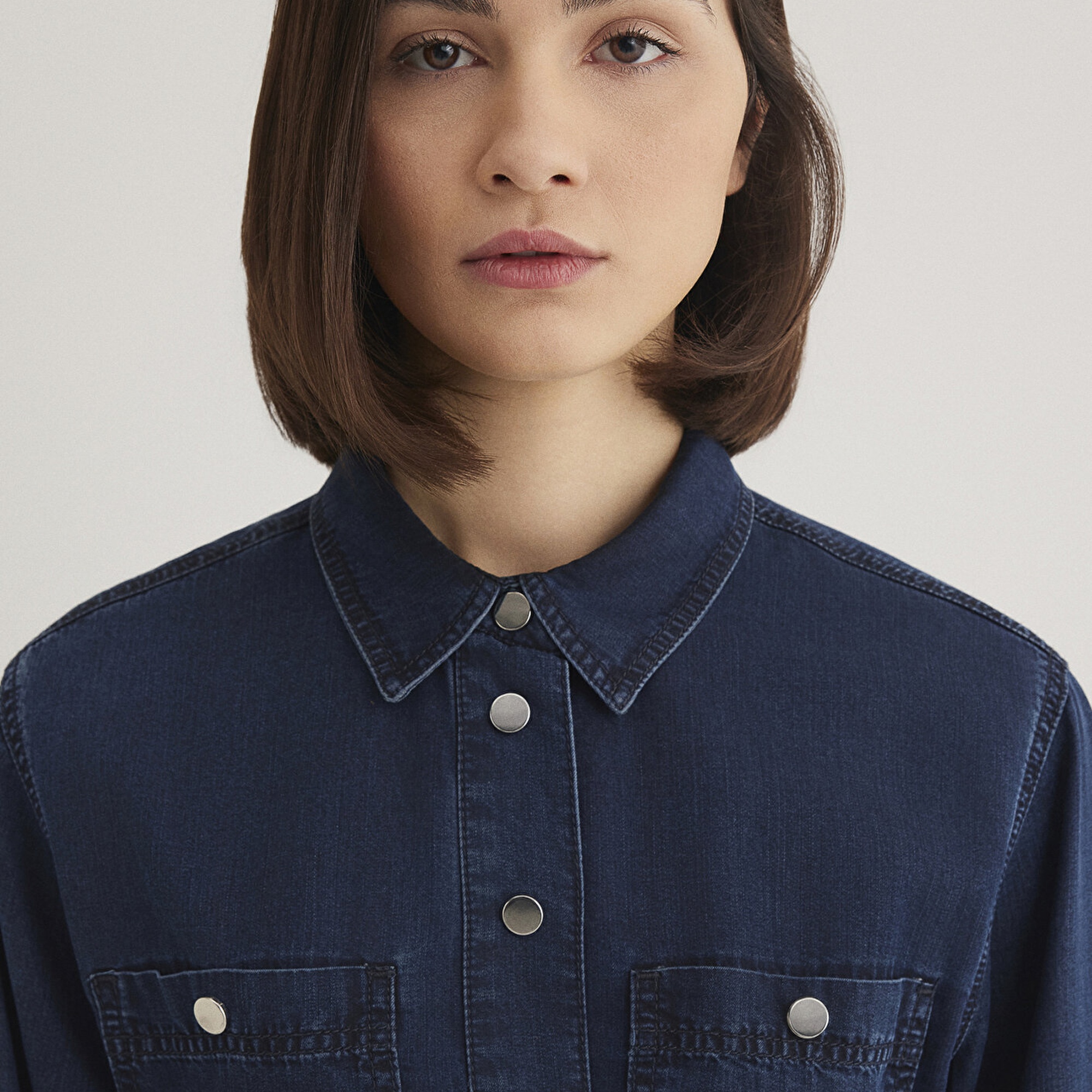 Mavi Bridget Gold Klasik Mürekkep Mavi Jean Elbise 1310541-87815