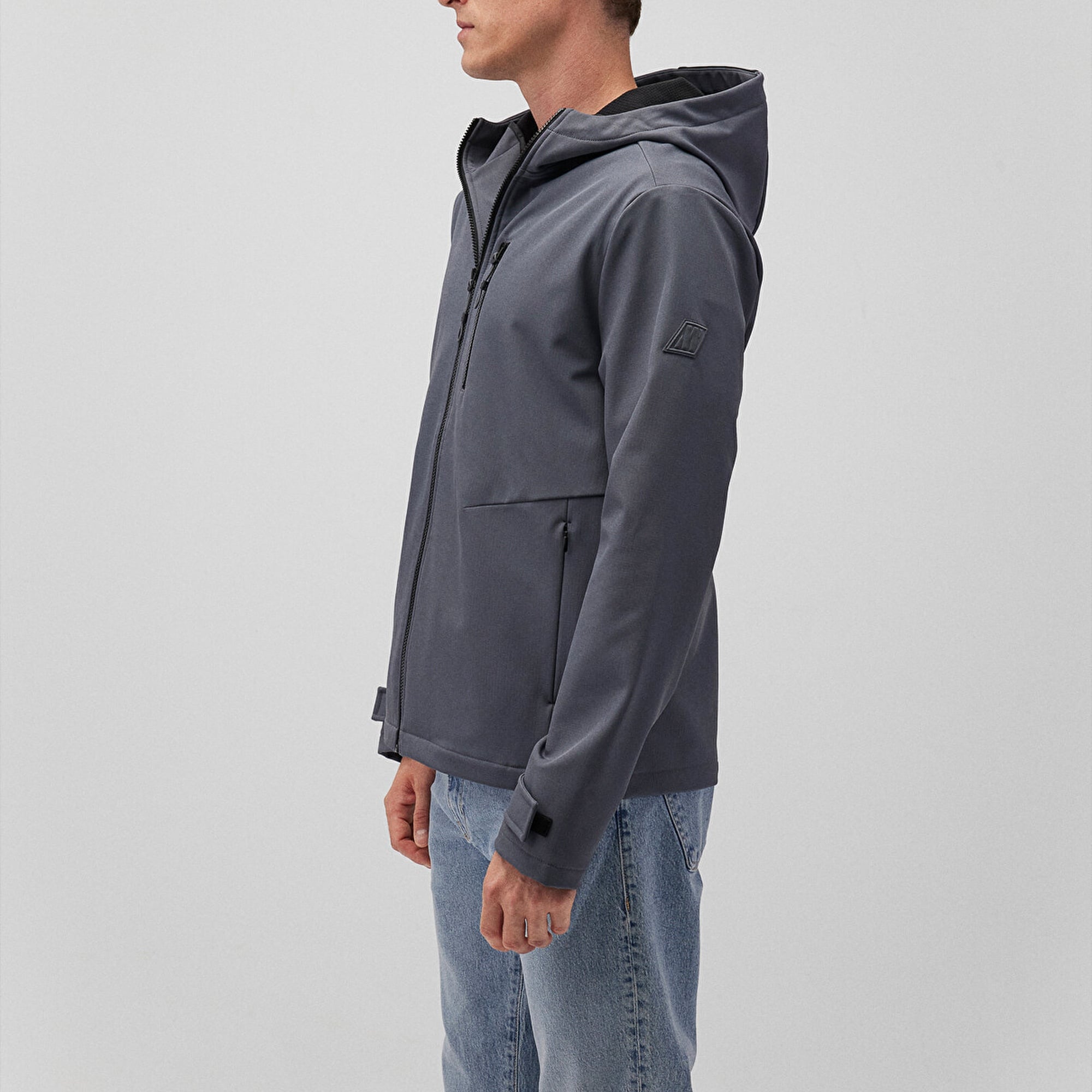 Mavi Kapüşonlu Lacivert Ceket Slim Fit / Dar Kesim 0110351-80776