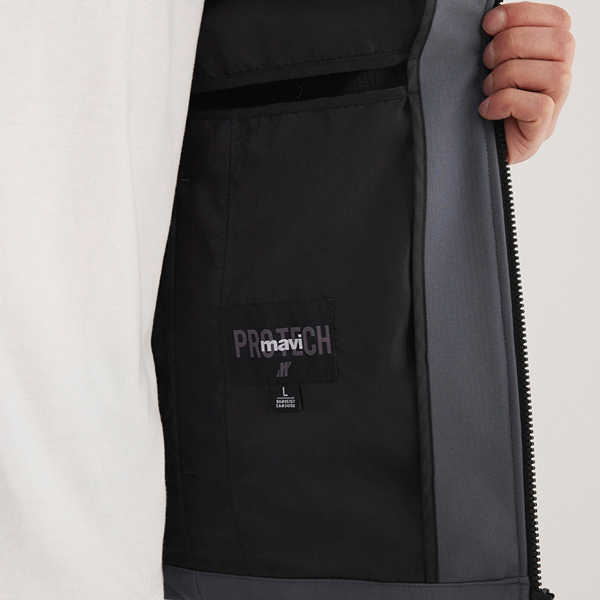 Mavi Kapüşonlu Lacivert Ceket Slim Fit / Dar Kesim 0110351-80776